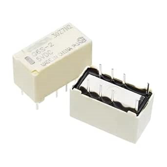 Amazon.com: 10/20PCS G6S-2 G6S2 5VDC DC5V 5V 2A Relay 8PIN(10PCS) : Industrial y Científico