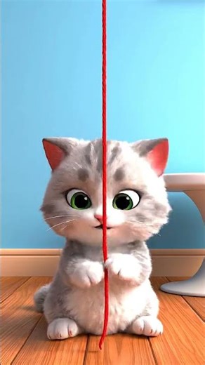 Cat Destroys Reality with a String! (AI Comedy)