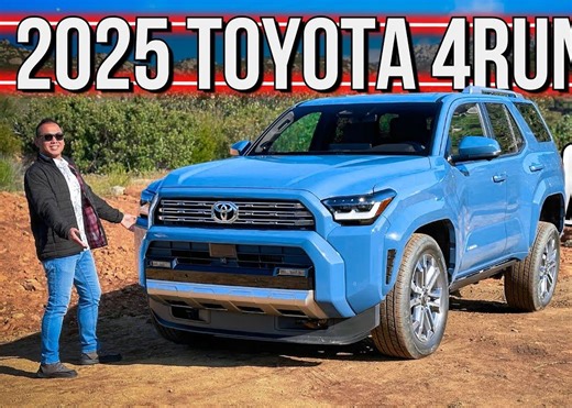 The 2025 Toyota 4Runner 美国博主首发详细静态评测