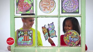 Klutz Color-in Stained Glass Craft Kit