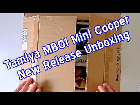 Tamiya MB01 Mini Cooper New Release Unboxing