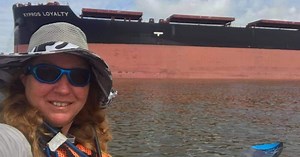 Woman kayaks entire Mississippi River in Guinness world record attempt: See videos