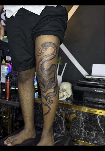 Stunning Snake Tattoo Designs by Deshan