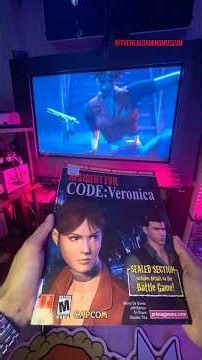 Resident Evil: Code Veronica X Strategy Guide! #ResidentEvil #CodeVeronica #PS2 #StrategyGuide