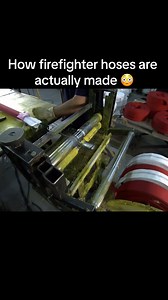 2.9M views · 53K reactions | How firefighter hoses are actually made | carzy facts | Facebook