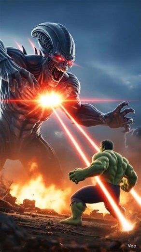 Hulk Ne Robot Ko Kiya Tabah 💪⚡#aishorts #hulk #viral #shorts