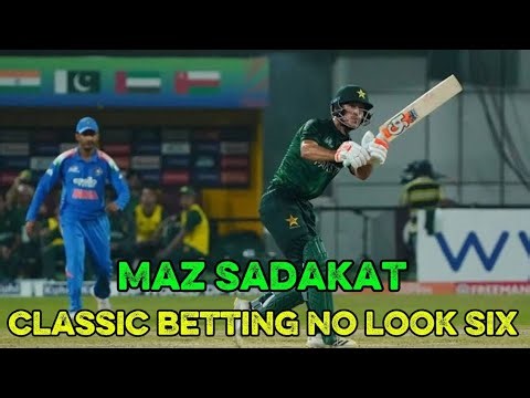 No Look Six by Maz Sadakat 😱 | Classic Bathing Style Shot