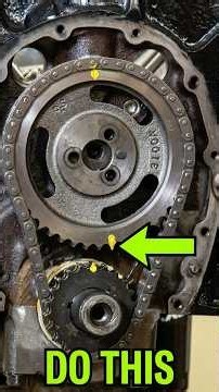 Timing Chain Alignment #smallblockchevy