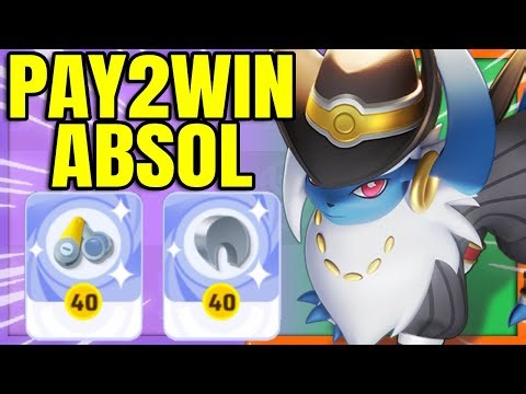 With Level 40 Held Items ABSOL can have even Higher CRIT RATE | Pokemon Unite