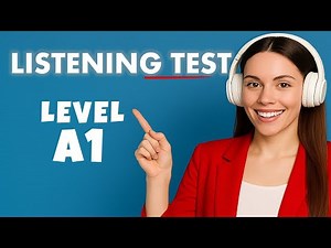 Listening A1 Practice Test with Answers | FCE Listening | English Listening A1 Cambridge | IELTS PET