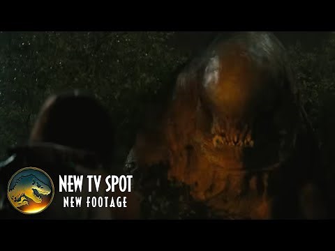 JURASSIC WORLD: REBIRTH - NEW DISTORTUS REX SCENES TV SPOT!