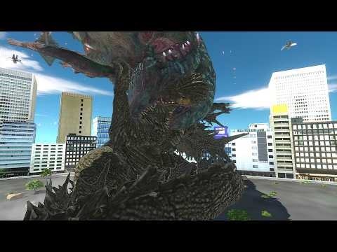 Godzilla Minus One VS. ARK Desert Titan! - Animal Revolt Battle Simulator