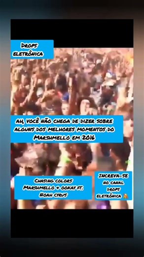 ah, você não chega de dizer sobre alguns dos melhores momentos do Marshmello em 2016