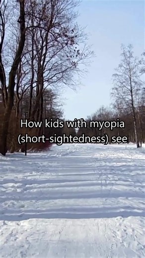 Myopia (short-sightedness) can get worse over time, but we’re here to help stop that! Watch how different levels of myopia look, and let’s make sure your child never has to see the world like this. | Optikal Opticians | Facebook