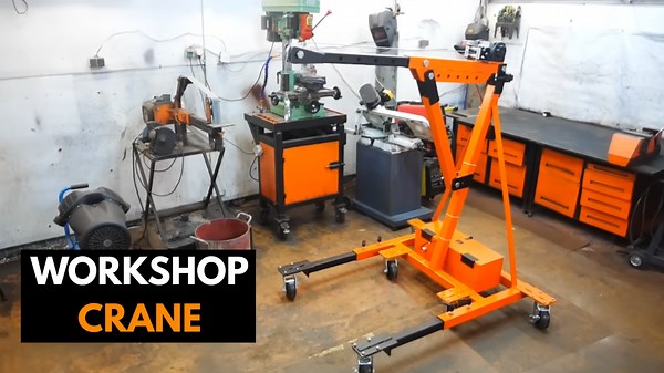 Homemade Electric Crane Build: 3000LBS Capacity with Wireless Control for Precision