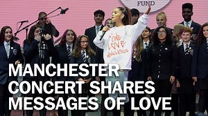 Performers at the Manchester concert share messages of love http://ti.me/2rAp2cn | TIME
