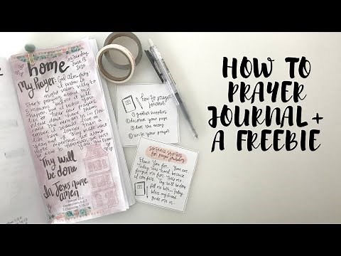 HOW TO PRAYER JOURNAL + A FREE PRINTABLE | Creative Faith & Co.