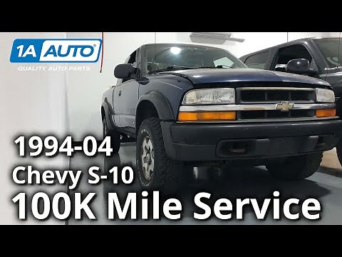 100k Mile Service Chevy S-10 ZR2 Pickup 2nd Generation 1994-2004