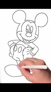 Creative Mickey Mouse Cartoon Drawing Ideas