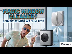 The Smartest Window Cleaning Robot Yet 🤖 ECOVACS WINBOT W3 OMNI Review