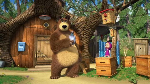 Masha y el oso Nuevos Capitulos 2025.Felizmente Emplumada | Masha Oso