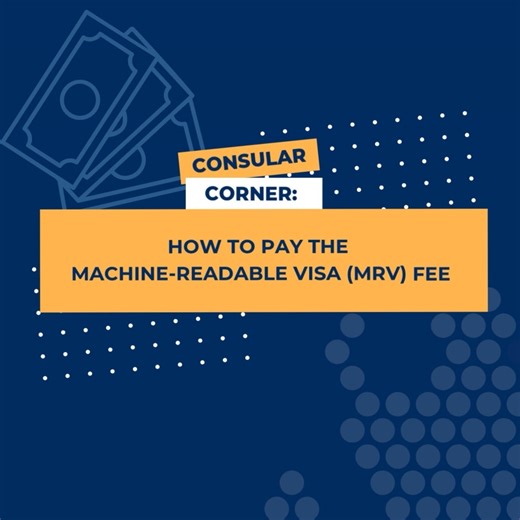 Are you applying for a non-immigrant visa? Learn how to pay your machine-readable visa (MRV) fee in four easy steps. If you are being asked to pay additional and exorbitant fees on top of the required visa fee, it may be a scam. Stay alert! | U.S. Embassy in the Philippines