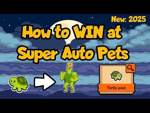 Super Auto Pets Beginners Guide. Turtle Pack 2025 NEW (Guide)