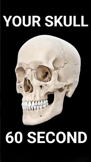 Skull Anatomy 3D Animation - Every Bone Explained #biology #science #neet