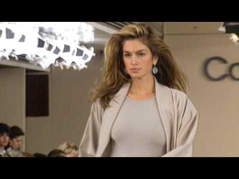 Calvin Klein Spring 1992 (With Cindy Crawford and Christy Turlington) | Archival fashion runway