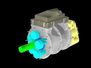 Axial engine 10 cylinder