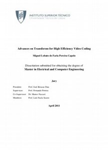 Advances on Transforms for High Efficiency Video Coding... (PDF)