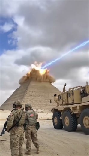 US Army Particle Beam Test Fire