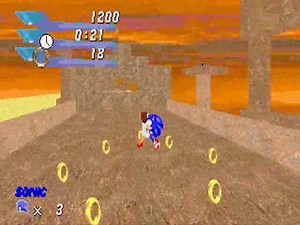 SRB2 - Dusty Desert - Sonic and Elise WAD