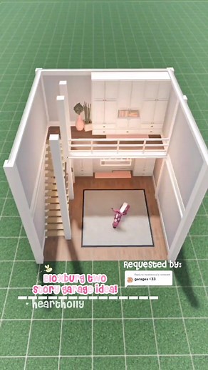 Bloxburg Two Story Garage Idea || Design Tips and Bloxburg Build Hacks