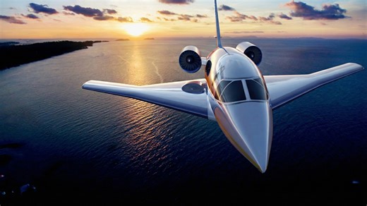 The supersonic jet designed to fly without sonic booms