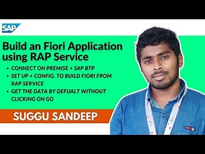 Build an Fiori Application using RAP Service | SAP #2023 #rap #fiori #sapbtp