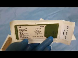 Nylon | Ethilon | Monofilament Suture | Non Absorable | Synthetic Suture Materiel