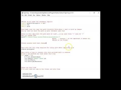 How to use glob in Python | Iterate over all images in a folder using glob | read() and show() image