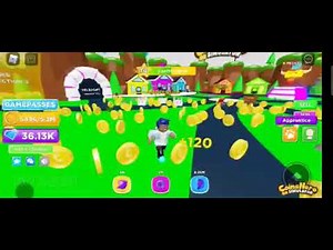 IL MIO PRIMO VIDEO ROBLOX:COINS HERO SIMULATOR