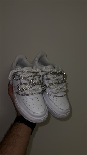 Custom Swarovski Airforce One: Unique Shoe Design