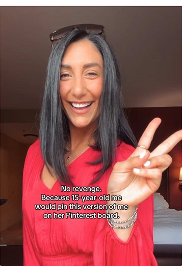 No revenge. Because 15-year-old me would pin me on her Pinterest board. Iykyk❣️ Not because I proved anything. Not because I “won.” But because I choose healing over hardening. Regulation over reaction. Peace over performance. The glow up isn’t loud. It’s nervous system safety. It’s boundaries. It’s learning we don’t need to get even to get free. And honestly? That teenage girl just wanted to feel safe, seen, and enough. So I’m living in a way that would make her proud…… always 😌 No revenge. Ju