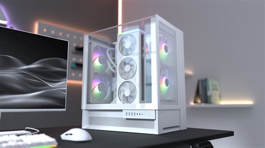 Cougar OmnyX: il case senza orientamento dei componenti, libero sfogo alla creatività dei builder