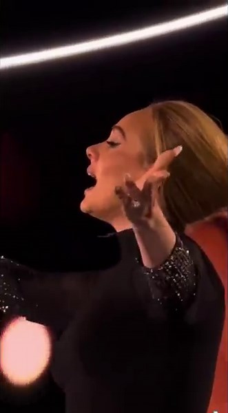 Adele Crying While Singing “Someone Like You” | Emotional Live Performance #shorts