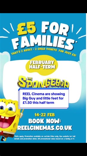 Affordable Family Movies at REEL Cinemas This Half Term