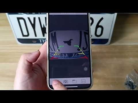 DoHonest V7 Wifi Backup Camera Magnetic Operation Video