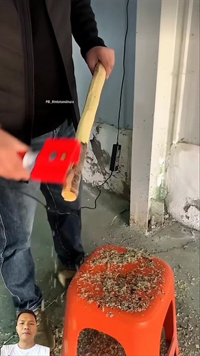 14K views · 61 reactions | Mesin mini pengupas kulit kayu #kreatif #tips #tutorial #reelsfacebook #diy #trendingreels #fyp #trick #short #homemade | Rinto Tandi Rura | Facebook