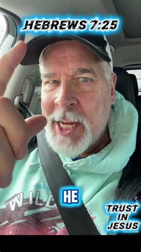 Hebrews 7:25 Jesus Prays🙏❤️￼✝️🙌