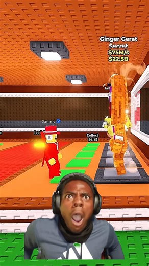 GINGER GERAT MORPH TROLL #stealabrainrot #roblox #usa #funny