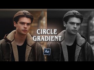 circle gradient ; after effects