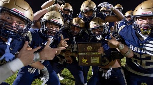 Hayden football finishes regular season undefeated with win over Jeff West